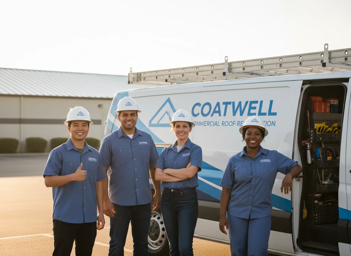 Commercial roof coating company in Andover, MN